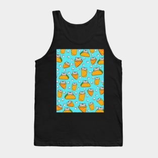 Fast food pattern Tank Top